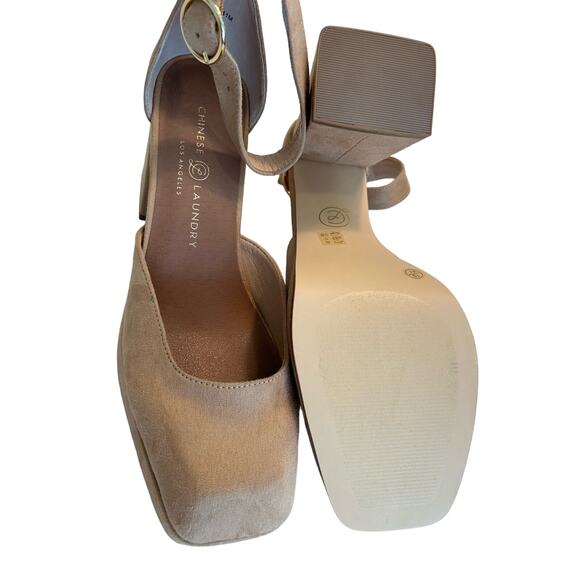 Chinese Laundry Oaklen Ankle Strap Platform Pump for Women - Size 10, Stylish - Picture 6 of 9